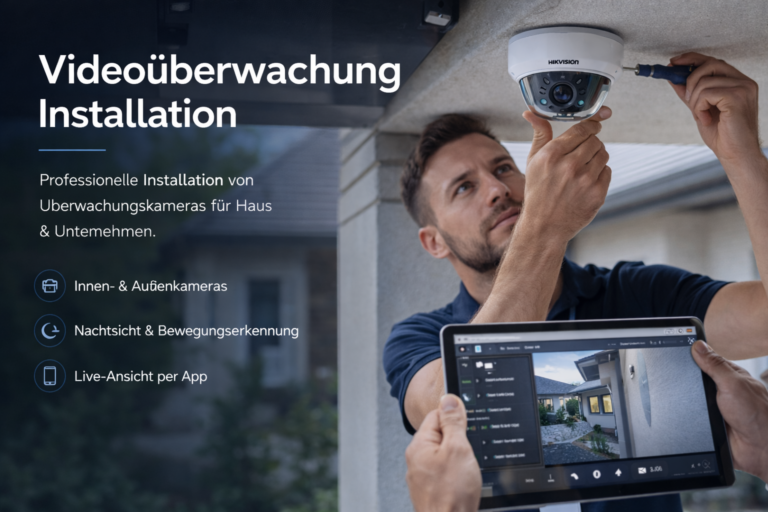 Videoüberwachung Installation