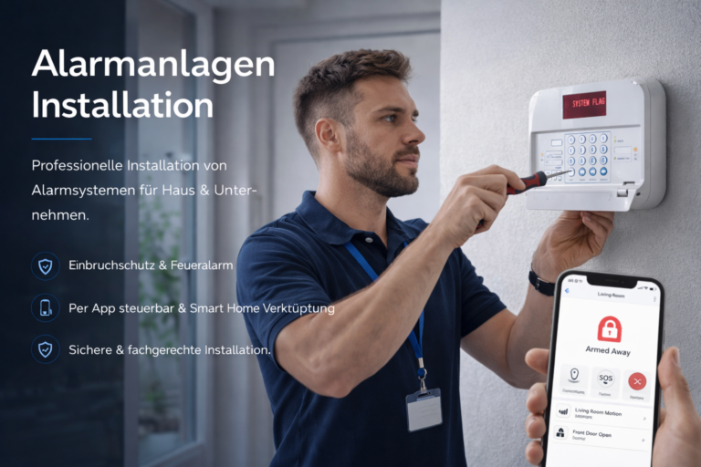 Alarmanlagen Installation
