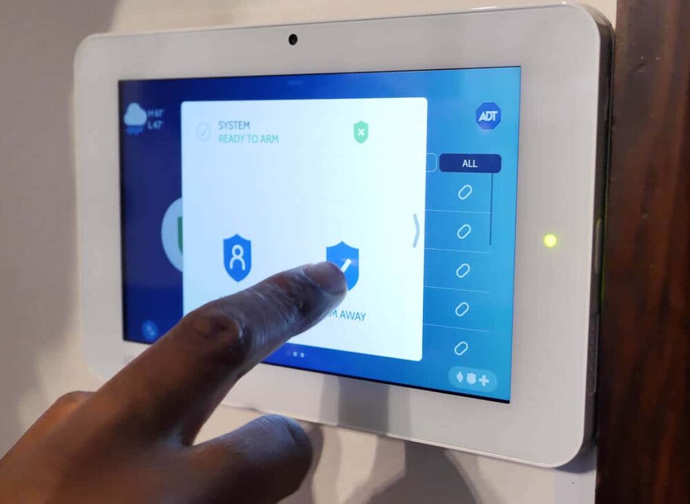 Moderne Alarmanlage für Unternehmen und Büros