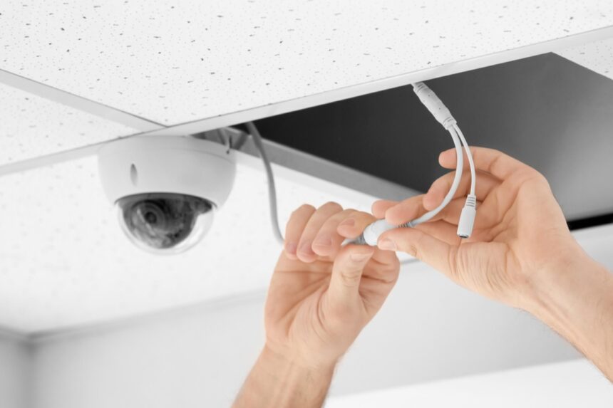 Installation einer Sicherheitskamera durch einen IT Techniker in Bonn